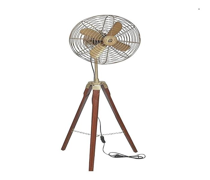 Luxury Vintage Tripod Floor Fan - Image 2