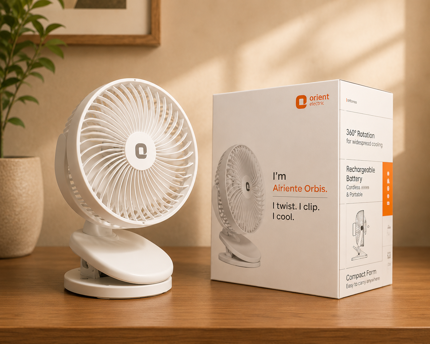 FANORA Orbis Portable Fan
